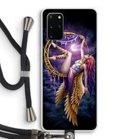 Aerial Angel: Samsung Galaxy S20 Plus Transparant Hoesje met koord