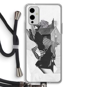 House: OnePlus 9 Transparant Hoesje met koord