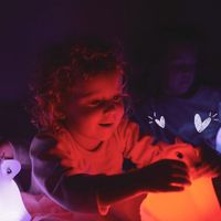KIDYWOLF KIDYNIGHT babynachtlamp Vrijstaand Wit LED - thumbnail