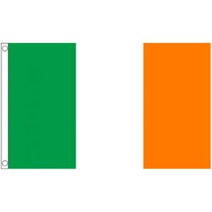 Vlag van Ierland mini formaat 60 x 90 cm   -