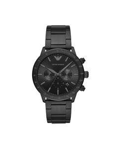 Emporio Armani Mario zwarte wijzerplaat HerenhorlogeAR11242