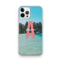 Pacific Dream: iPhone 12 Pro Transparant Hoesje