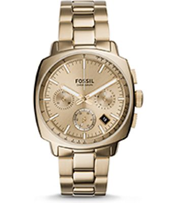 Horlogeband Fossil CH2989 Roestvrij staal (RVS) Doublé 22mm