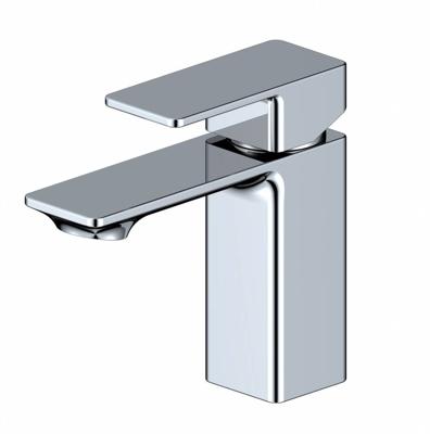 Wastafelmengkraan Edge Vierkant chroom Wastafelmengkraan Edge Vierkant chroom