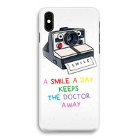 Smile: iPhone Xs Volledig Geprint Hoesje Smile: iPhone Xs Volledig Geprint Hoesje