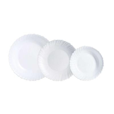 Serviesset Luminarc Feston Wit Glas 18 Onderdelen