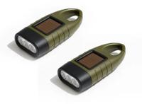 2-pack FlinQ Opwindbare Zaklamp - LED Knijpkat met Dynamo Opwindbaar