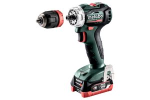 Metabo POWERMAXX BS 12 BL Q 1650 RPM Zonder sleutel 1,1 kg Zwart, Groen, Rood, Zilver