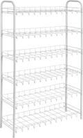 Tomado-Metaltex Tomado metaltex shoe 6 schoenenrek wit 64x23x104 cm 6 verdiepingen