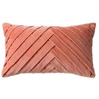 Dutch Decor Sierkussens met plaid - Set van 3 - Femm & Lewis - roze