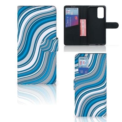 OnePlus 9 Pro | Telefoon Hoesje | Waves Blue