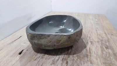 Riviersteen waskom RM250301, 48x40x15 cm