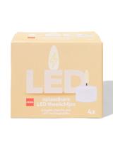 HEMA Oplaadbare theelichtjes - 4 stuks HEMA Oplaadbare theelichtjes - 4 stuks