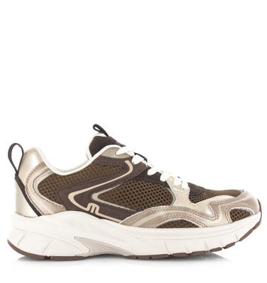 Maruti - Novi sneakers dames bruin Mesh Dames