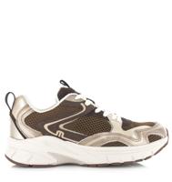 Maruti - Novi sneakers dames bruin Mesh Dames