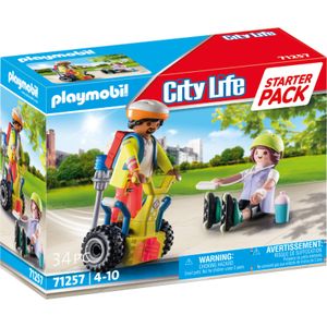 City Life - Starterpack Rescue met segway Constructiespeelgoed