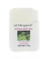 Cruydhof Stevia extract zoetjes dispenser 200 Tabletten