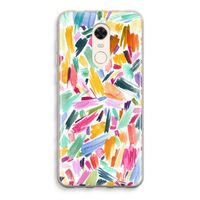 Watercolor Brushstrokes: Xiaomi Redmi 5 Transparant Hoesje