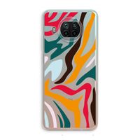 Colored Zebra: Xiaomi Mi 10T Lite 5G Transparant Hoesje