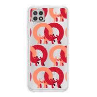 Dogs: Samsung Galaxy A22 4G Transparant Hoesje