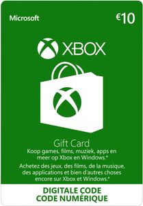 Xbox Live Gift Card 10 Euro (digitaal)
