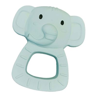 SES tiny talents bijtspeeltje eli olifant 100% natuurrubber
