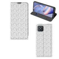 OPPO Reno4 Z 5G | Hoesje met Magneet | Stripes Dots