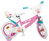 Kinderfiets 14" Peppa Pig roze 1495 TOIMSA