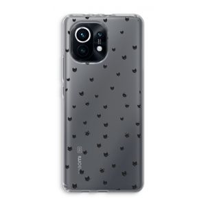 Kleine kattenkopjes: Xiaomi Mi 11 Transparant Hoesje