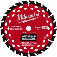 Milwaukee Accessoires cirkelzaagblad | demolition | csb p wd 190x30x1.6x24atb | 1 stuk - 4932499376