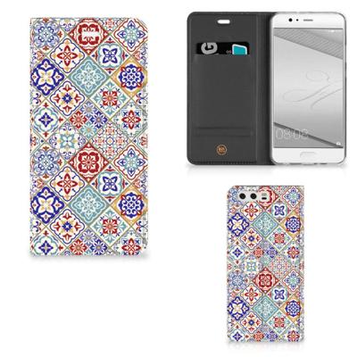 Huawei P10 Plus | Standcase | Tiles Color Huawei P10 Plus | Standcase | Tiles Color