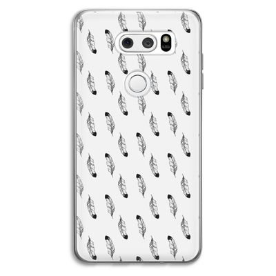 Pluimen: LG V30 Transparant Hoesje