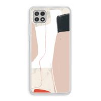 Lava: Samsung Galaxy A22 4G Transparant Hoesje Lava: Samsung Galaxy A22 4G Transparant Hoesje