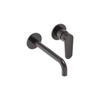 Inbouw Wastafelmengkraan MAY Forma Geborsteld Carbon Black PVD