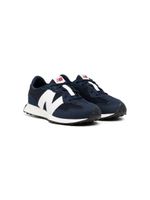 New Balance Kids baskets en cuir à patch logo - Bleu - thumbnail