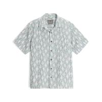 Royal Robbins Camino Pucker S/S Shirt Heren Everglade Fish Pt XL