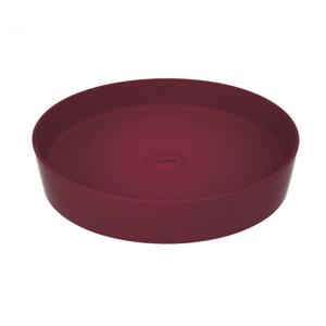 Creavit Loop waskom 45 cm keramiek rond berry mat