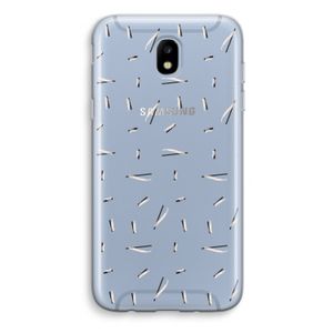 Hipster stripes: Samsung Galaxy J5 (2017) Transparant Hoesje