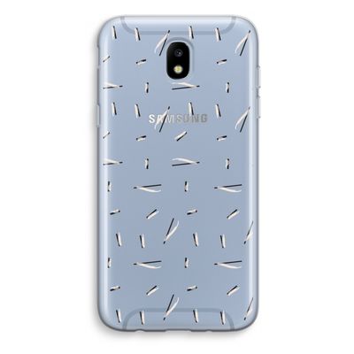 Hipster stripes: Samsung Galaxy J5 (2017) Transparant Hoesje