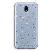 Hipster stripes: Samsung Galaxy J5 (2017) Transparant Hoesje