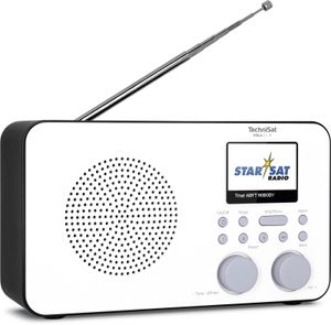TechniSat VIOLA 2 C IR Internet Analoog & digitaal Zwart, Wit