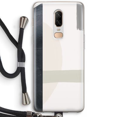 Baca: OnePlus 6 Transparant Hoesje met koord