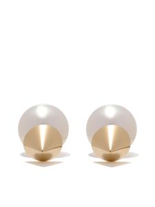 TASAKI puces d'oreilles Collection Line 18ct