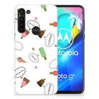 Motorola Moto G8 Power | Siliconen Case | IJsjes