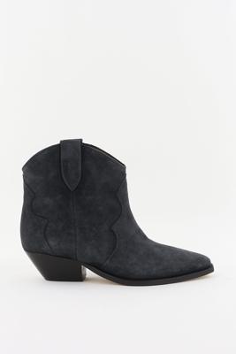 Isabel Marant enkellaarsjes Dewina BO0002FA-A1A03S faded black