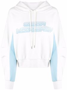 Stella McCartney hoodie à logo imprimé - Blanc