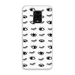 Eye pattern #2: Xiaomi Redmi Note 10 Lite Transparant Hoesje