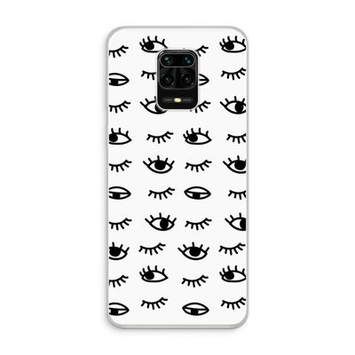 Eye pattern #2: Xiaomi Redmi Note 10 Lite Transparant Hoesje