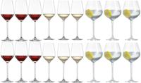 Schott Zwiesel Wijnglazen Fortissimo - Set 18 delig - Witte en Rode Wijnglazen & Gin Tonic Glazen