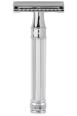Edwin Jagger double edge safety razor Octagonal chroom